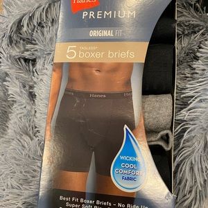 Hanes Premium 5 Pack Briefs